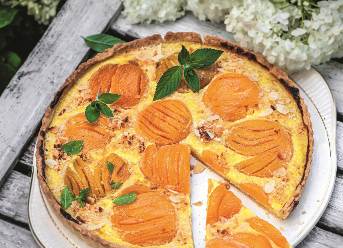 Tarta z brzoskwiniami