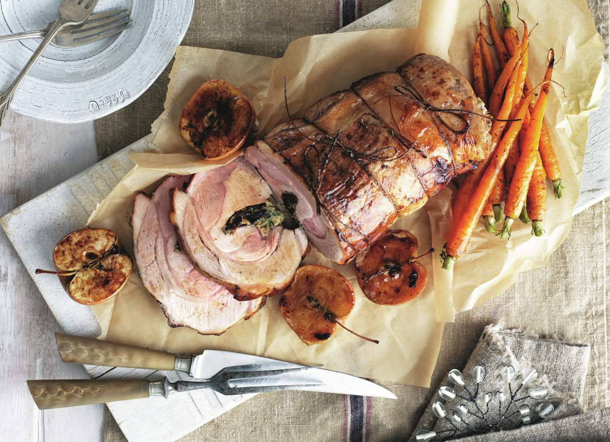 boczek rolowany pieczony