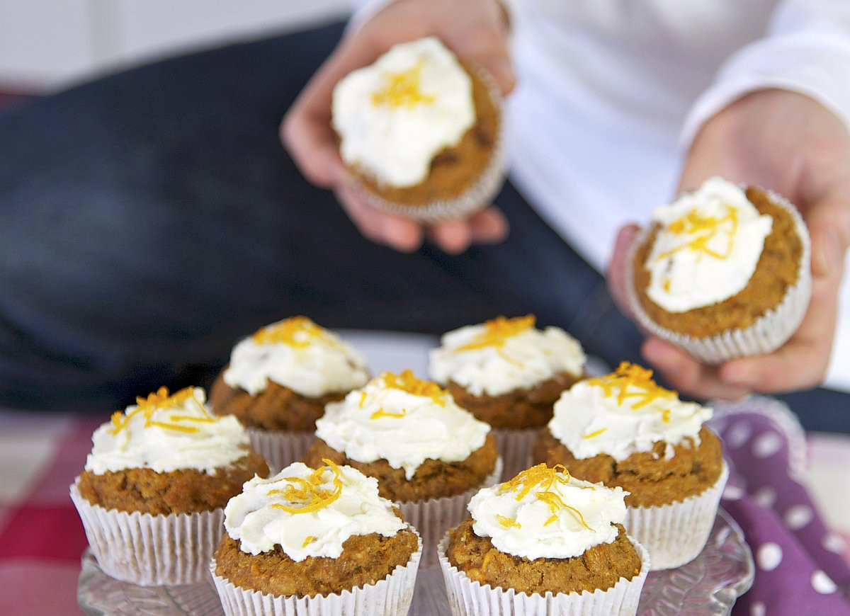 Muffinki marchewkowe