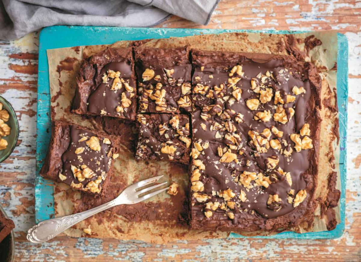 Brownie z fasoli / Brownie z orzechami