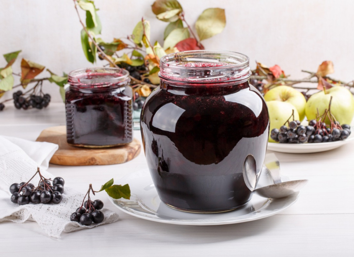 Dżem z aronii i jabłek