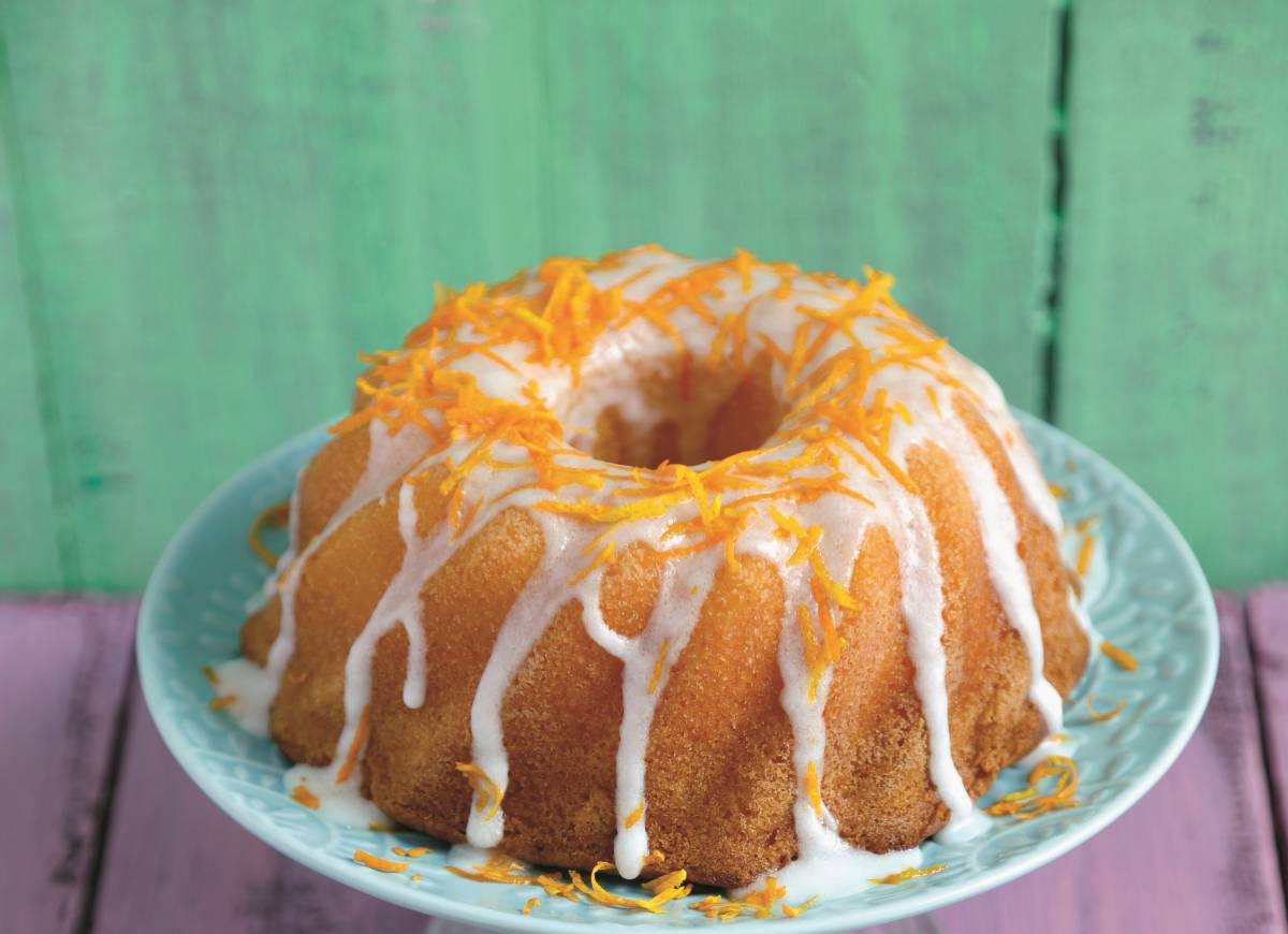 Ucierana babka pomarańczowa