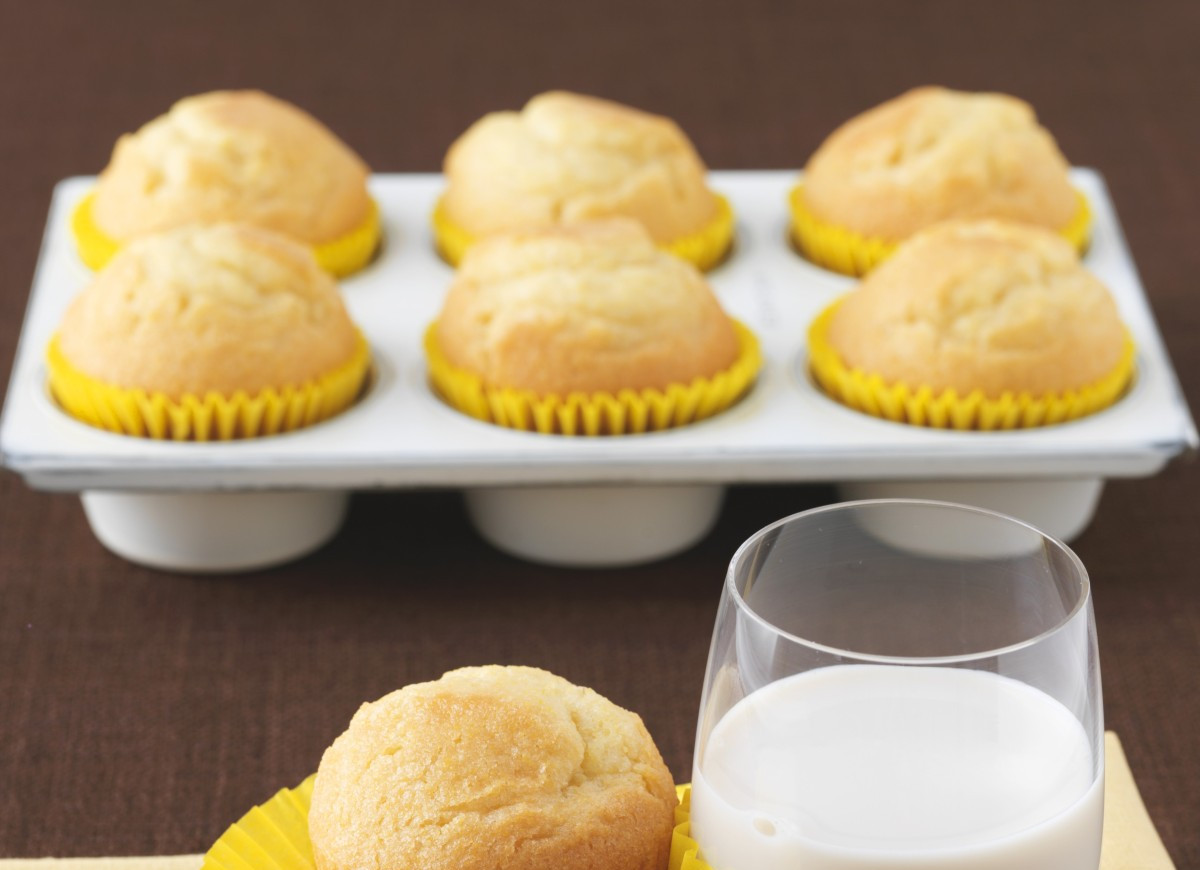 Babeczki cytrynowe - Muffiny cytrynowe