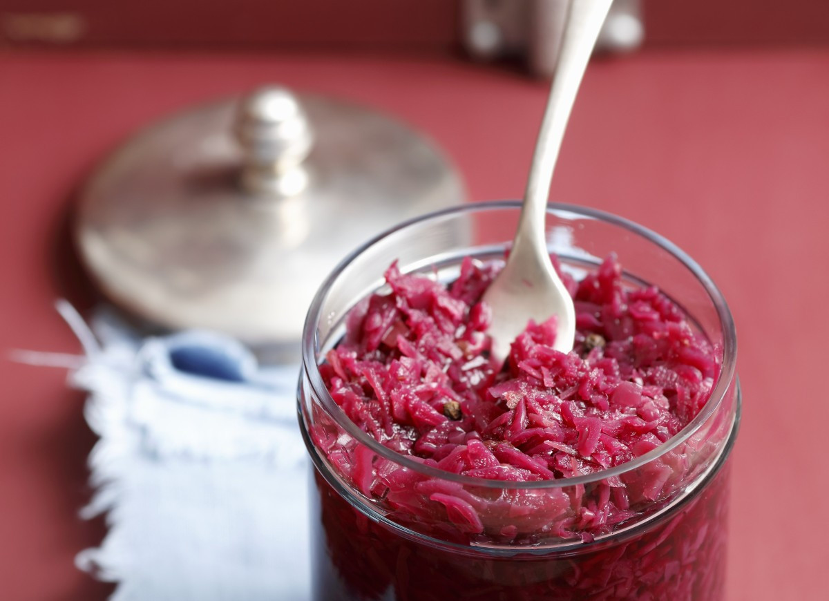Czerwona kapusta kiszona