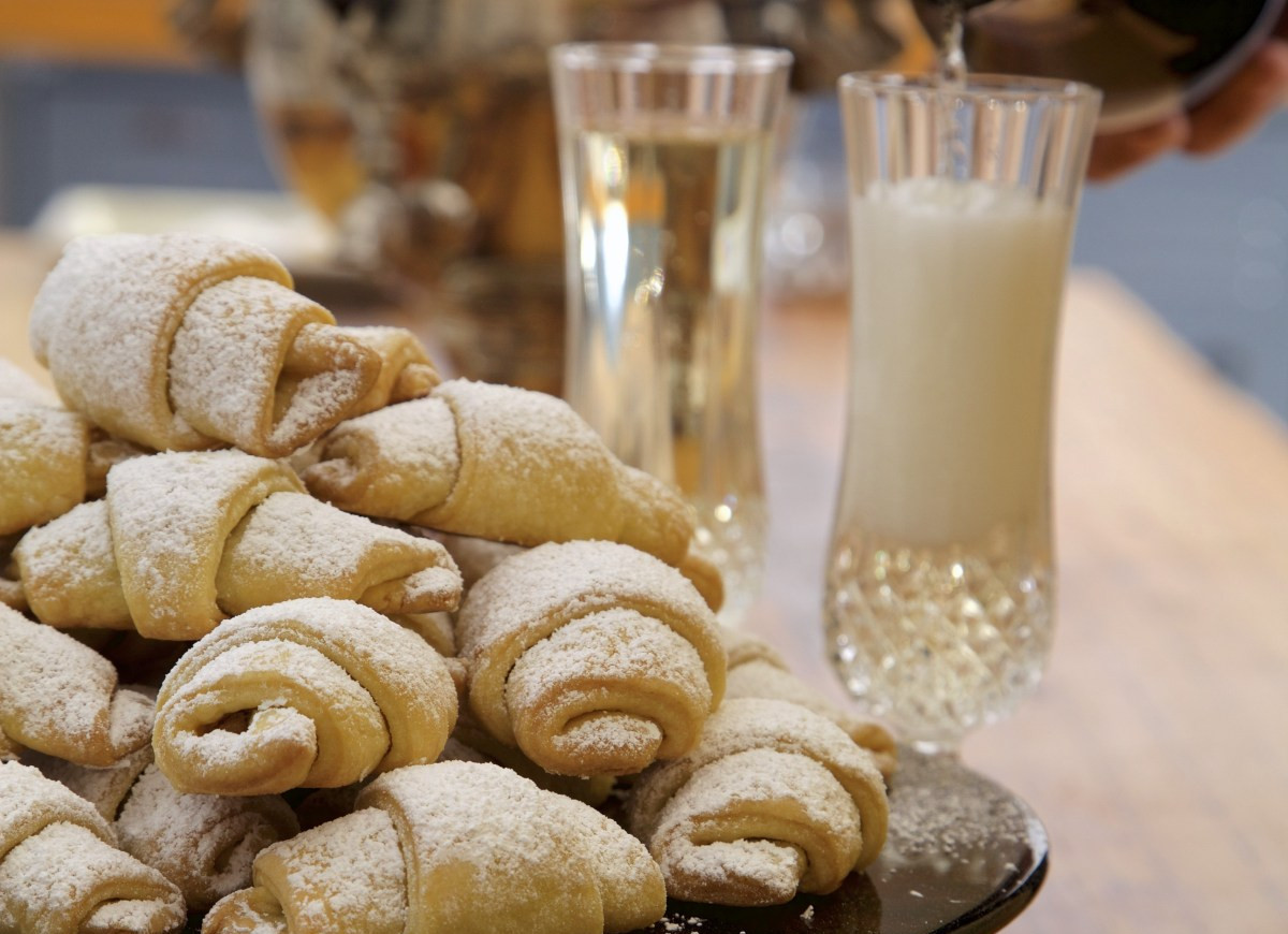 Rogaliki krucho-drożdżowe