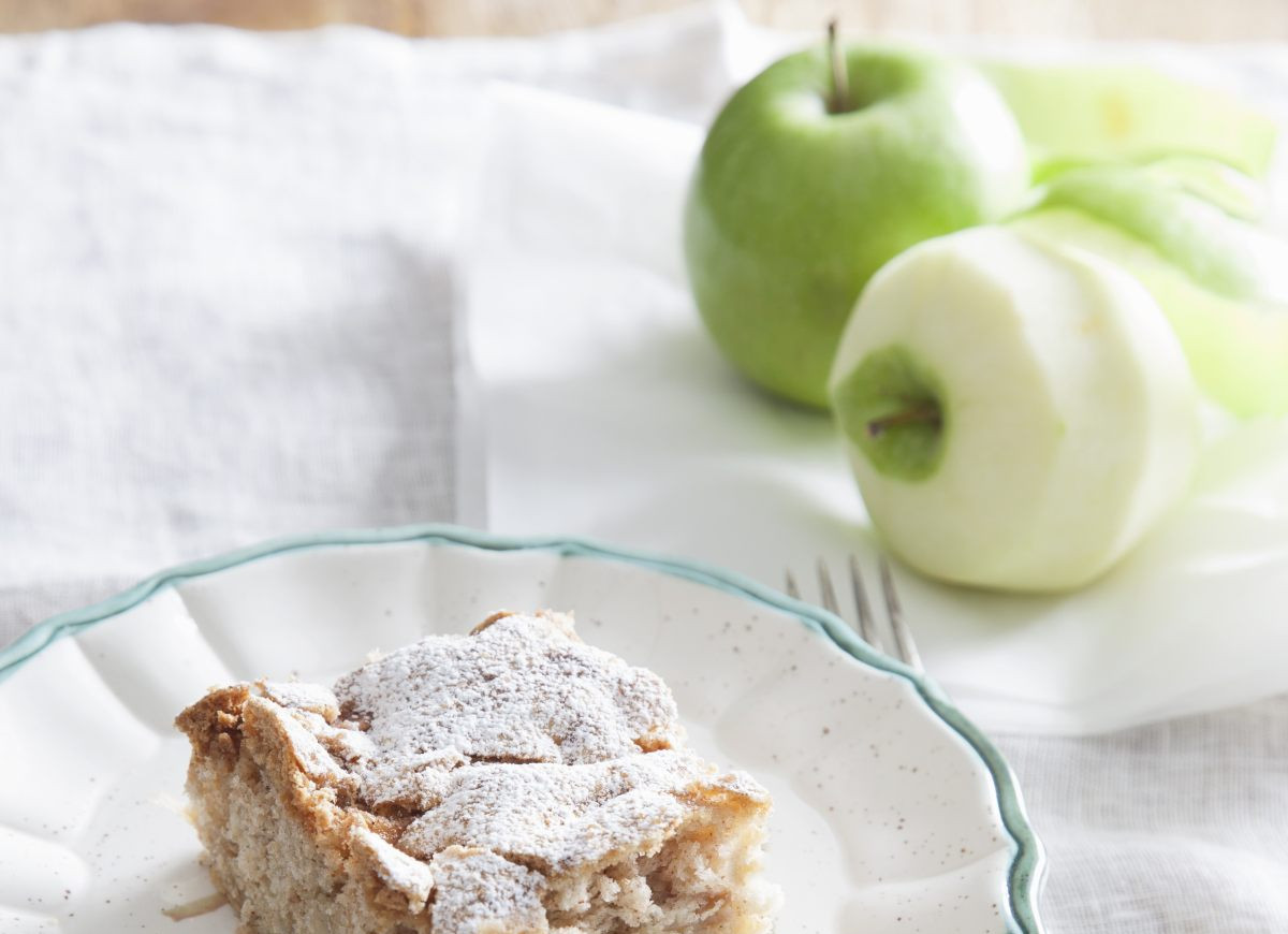 Wegańska szarlotka bez jajek