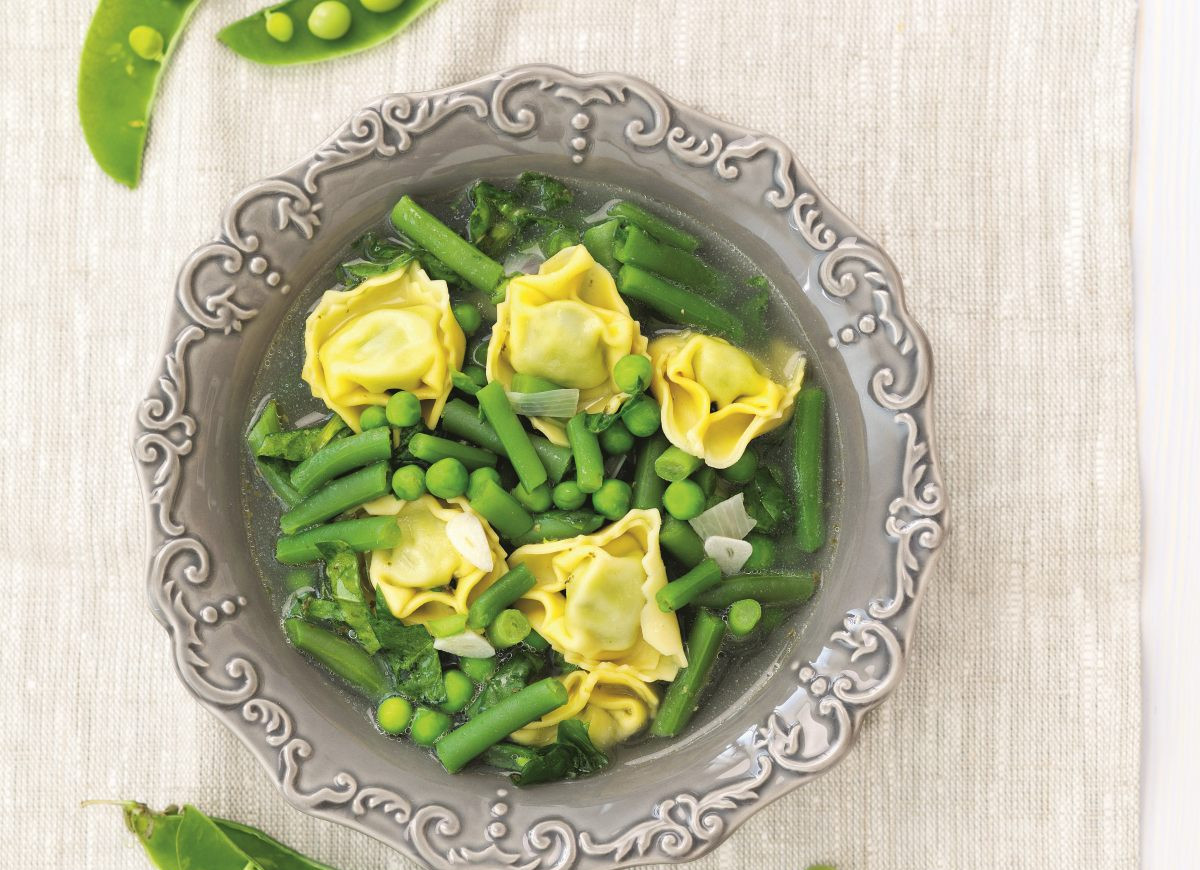 Zupa z zielonej fasolki szparagowej