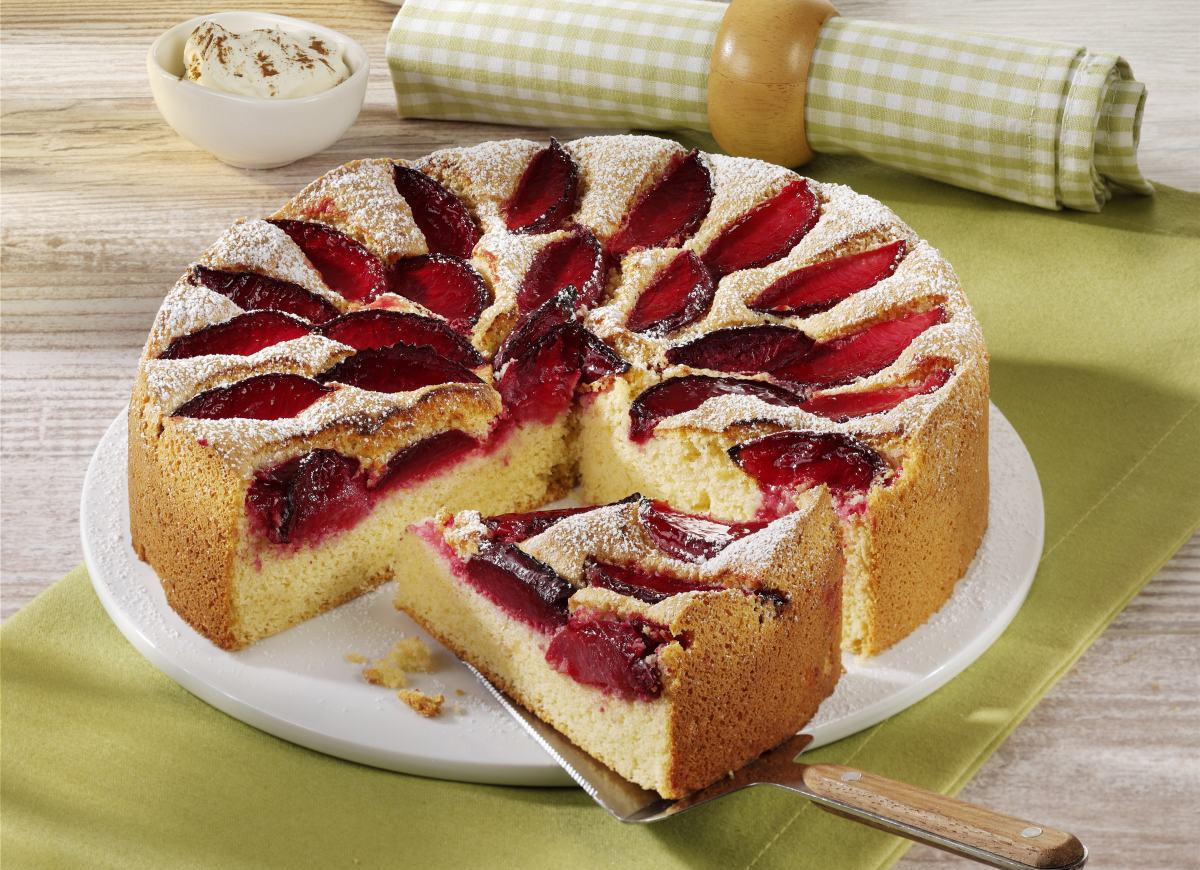 Ciasto ze śliwkami na oleju