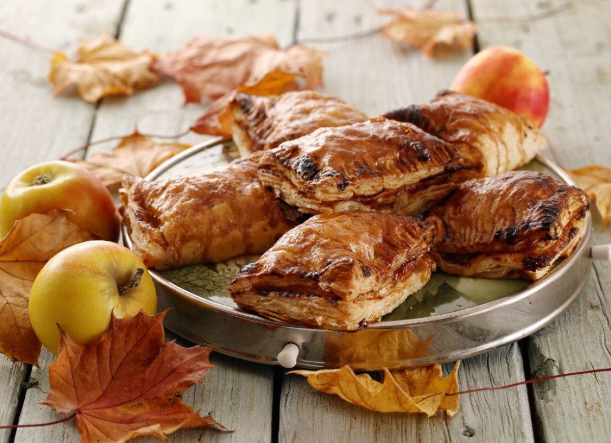 Jabłka w cieście francuskim