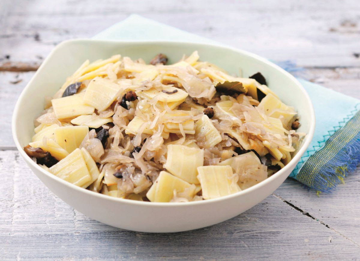 Łazanki z kapustą - tradycyjny przepis