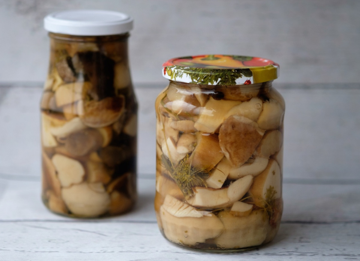 Marynowane podgrzybki