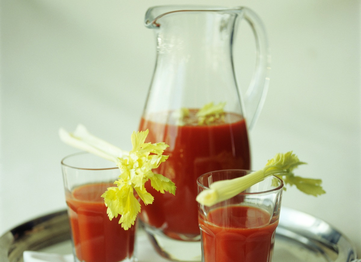 Sok pomidorowy z selerem naciowym