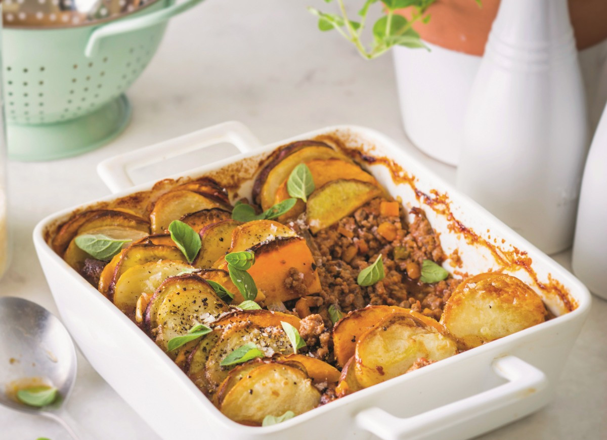 Zapiekanka ziemniaczana z mięsem mielonym