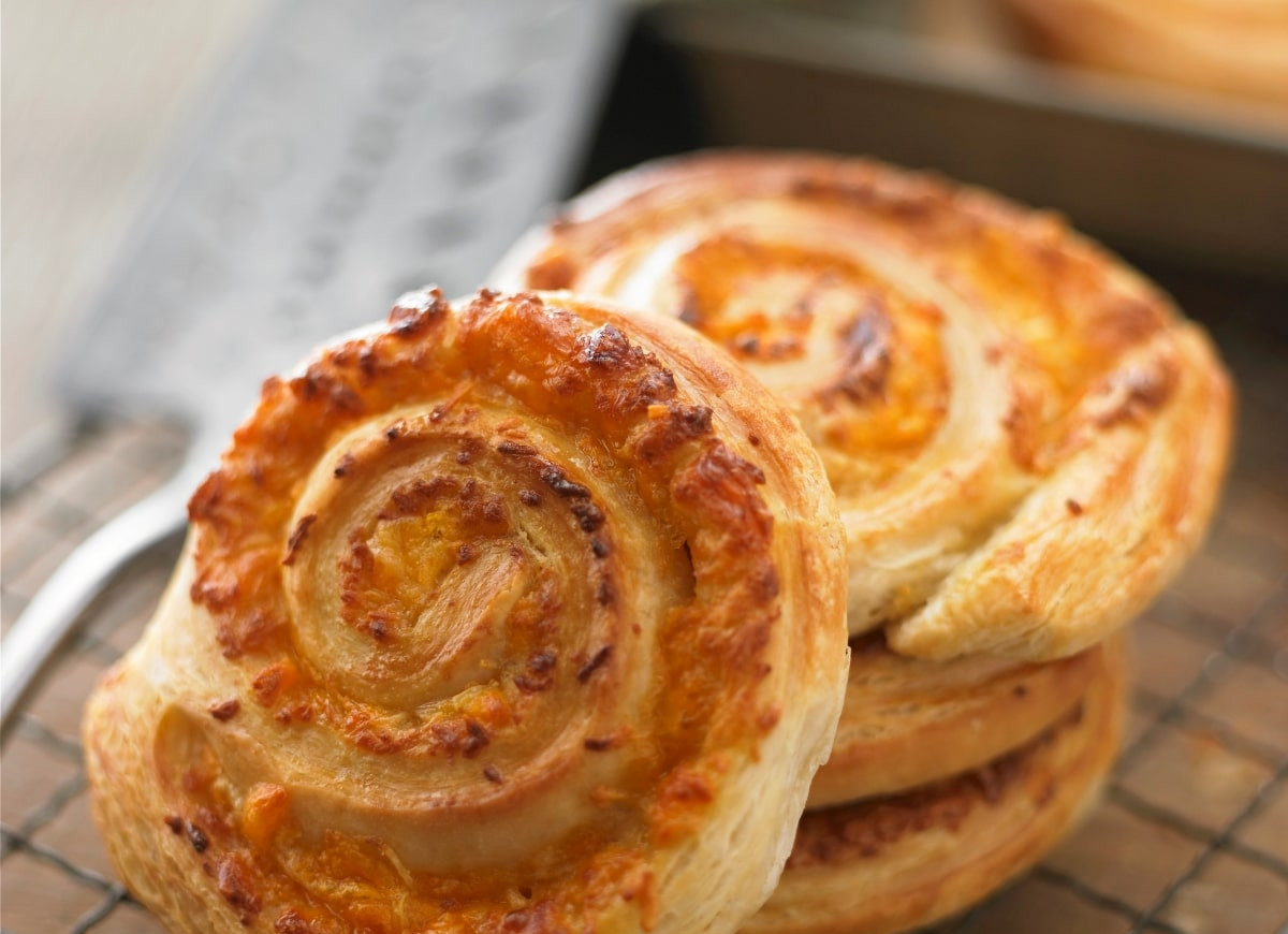 Ciasto francuskie z serem