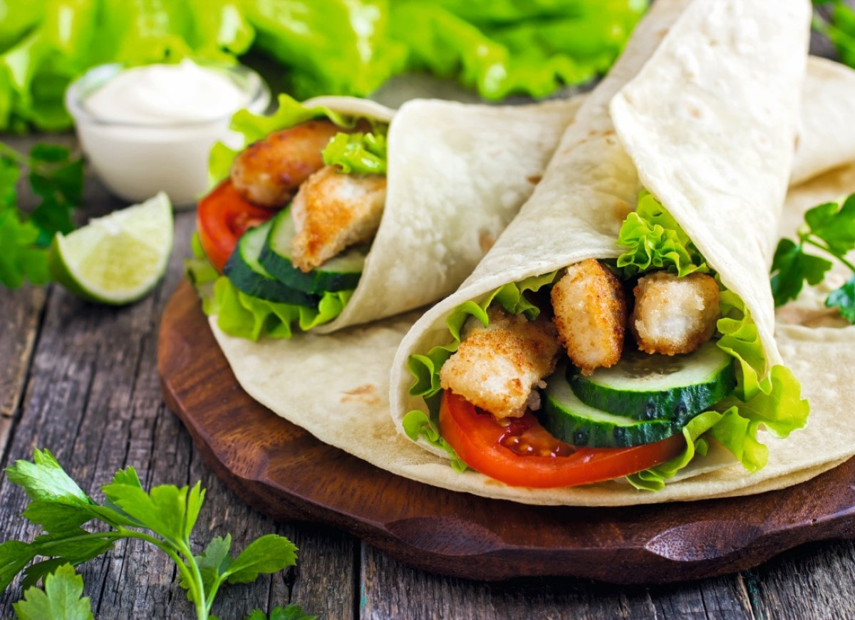 Tortilla z kurczakiem