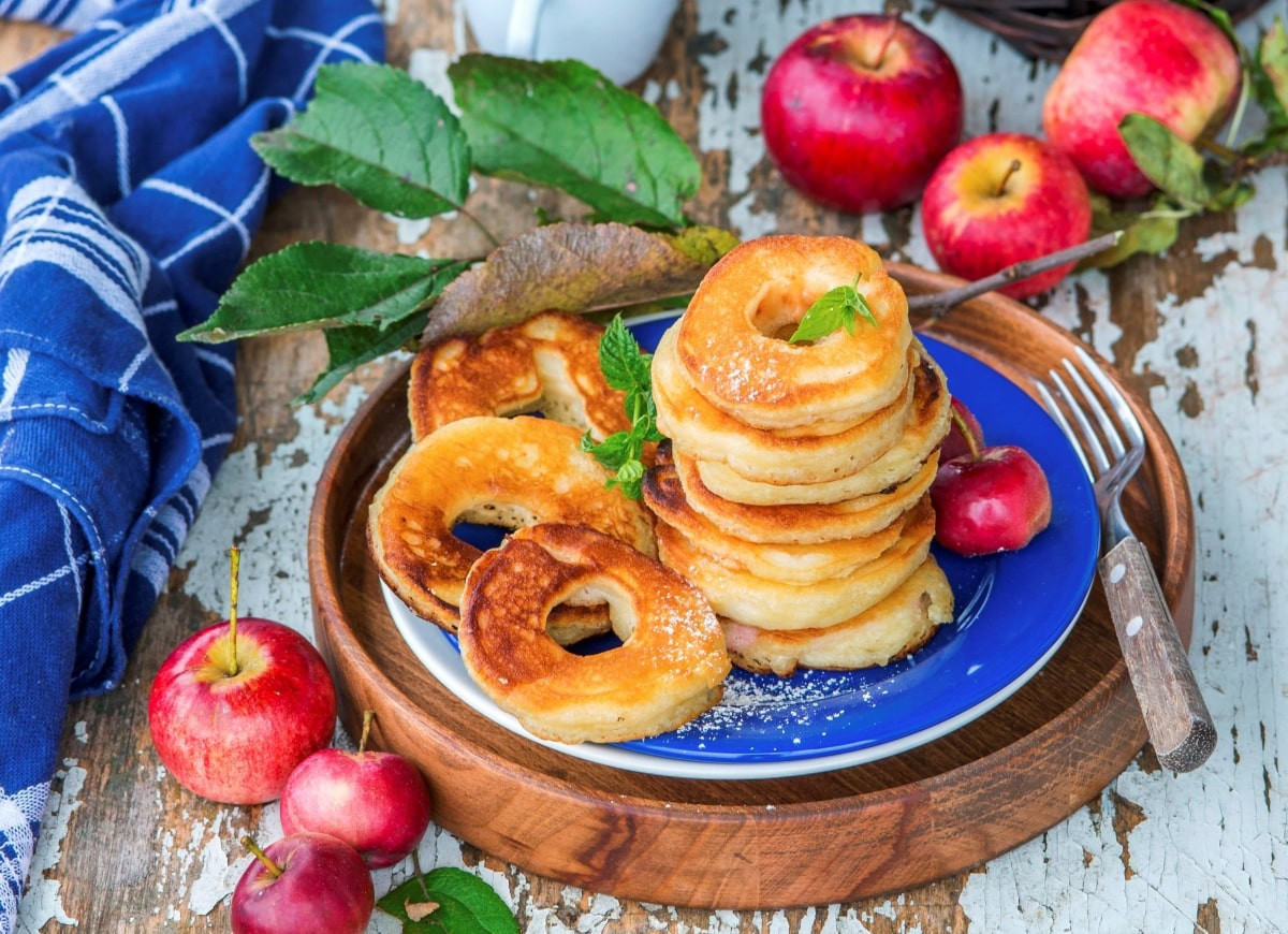 Jabłka w cieście