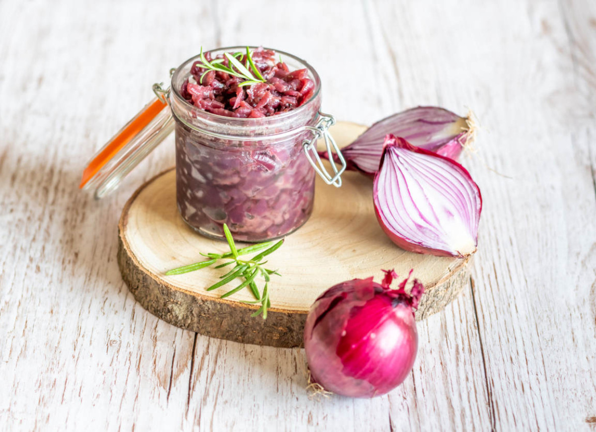 Konfitura z czerwonej cebuli