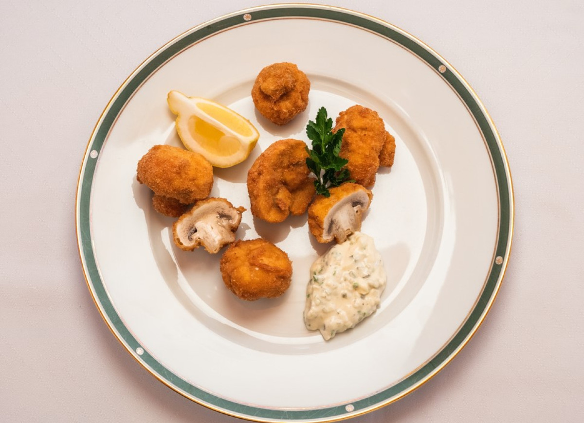 Pieczarki w panierce