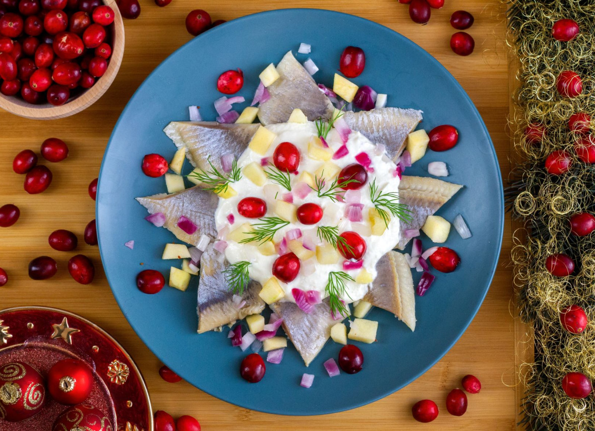 Sałatka śledziowa pod pierzynką