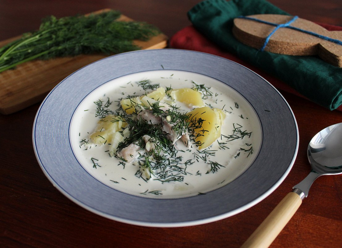 Zupa śledziowa - postna woda śledziowa