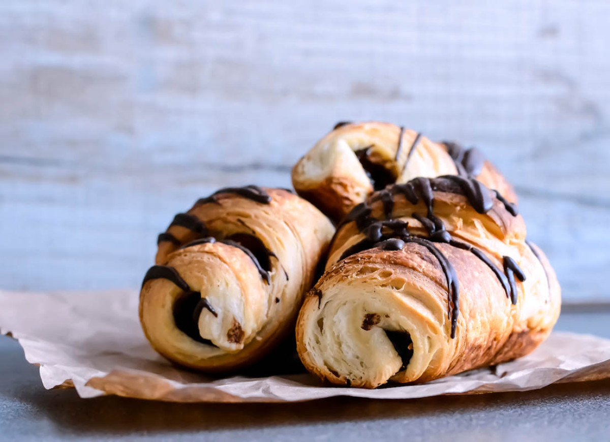 Ciastka francuskie z nutellą