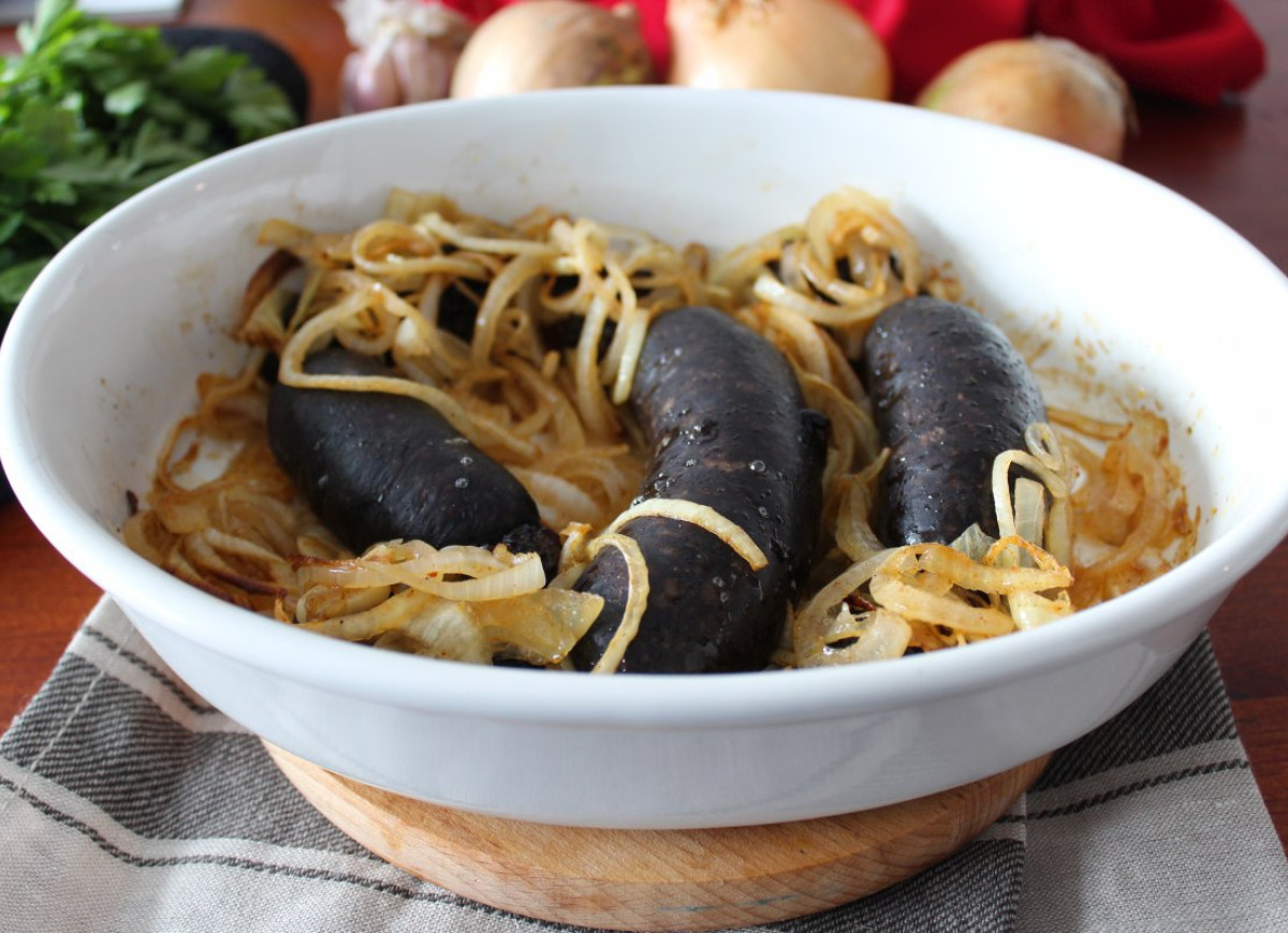 kaszanka z piekarnika