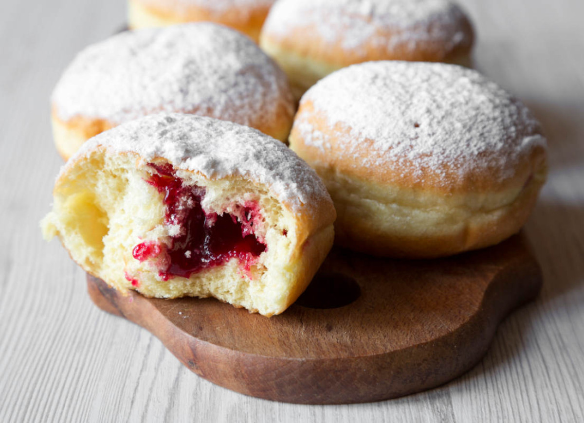 Pączki z marmoladą