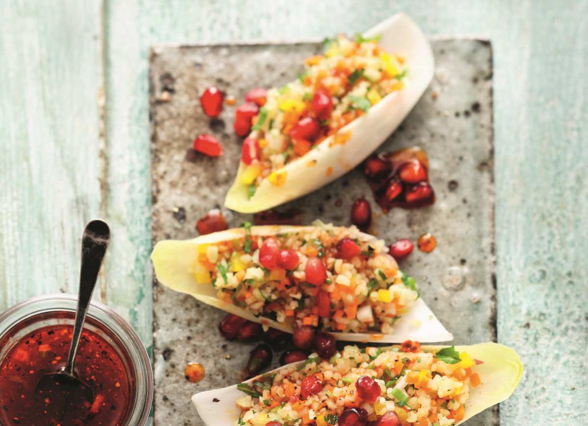 Sałatka z kaszą bulgur