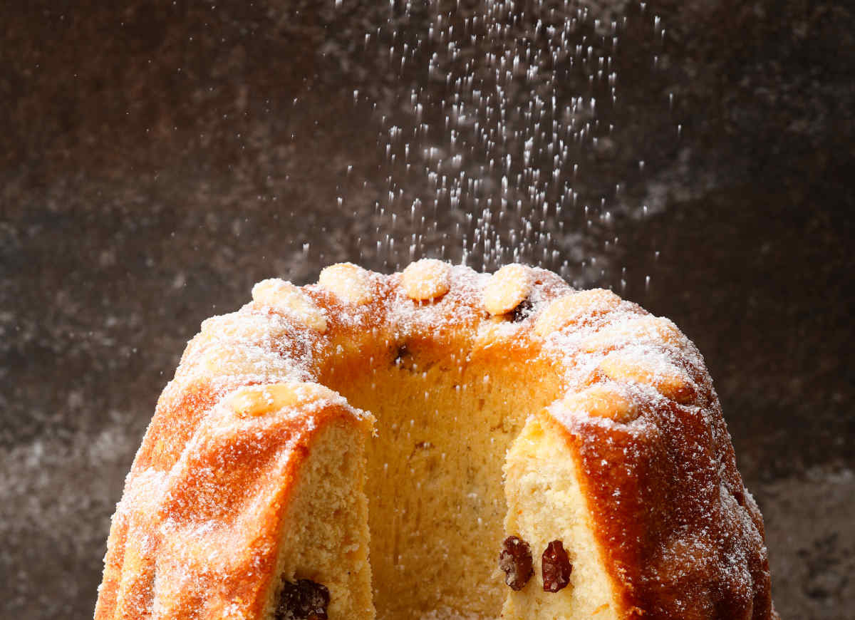 Babka drożdżowa parzona