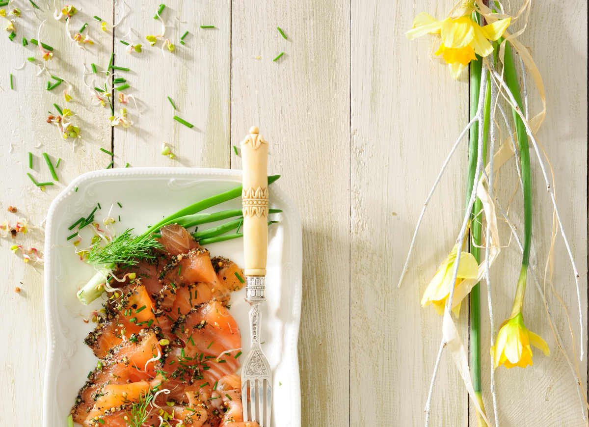 Carpaccio z łososia