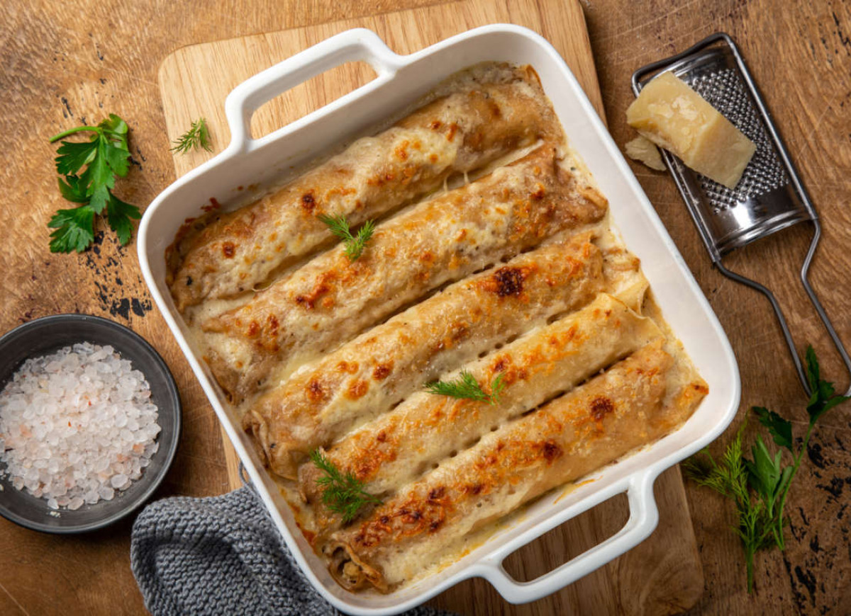 Naleśniki z parówką