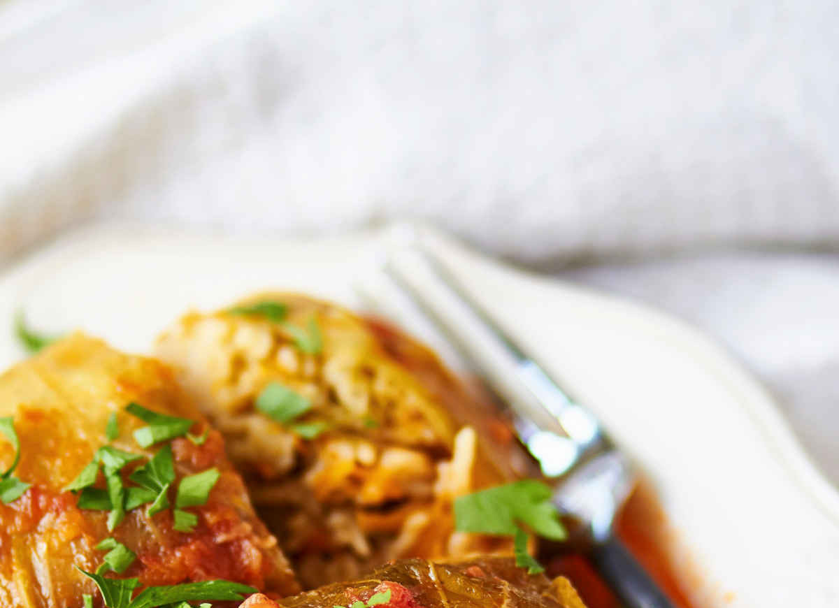 Gołąbki z młodej kapusty