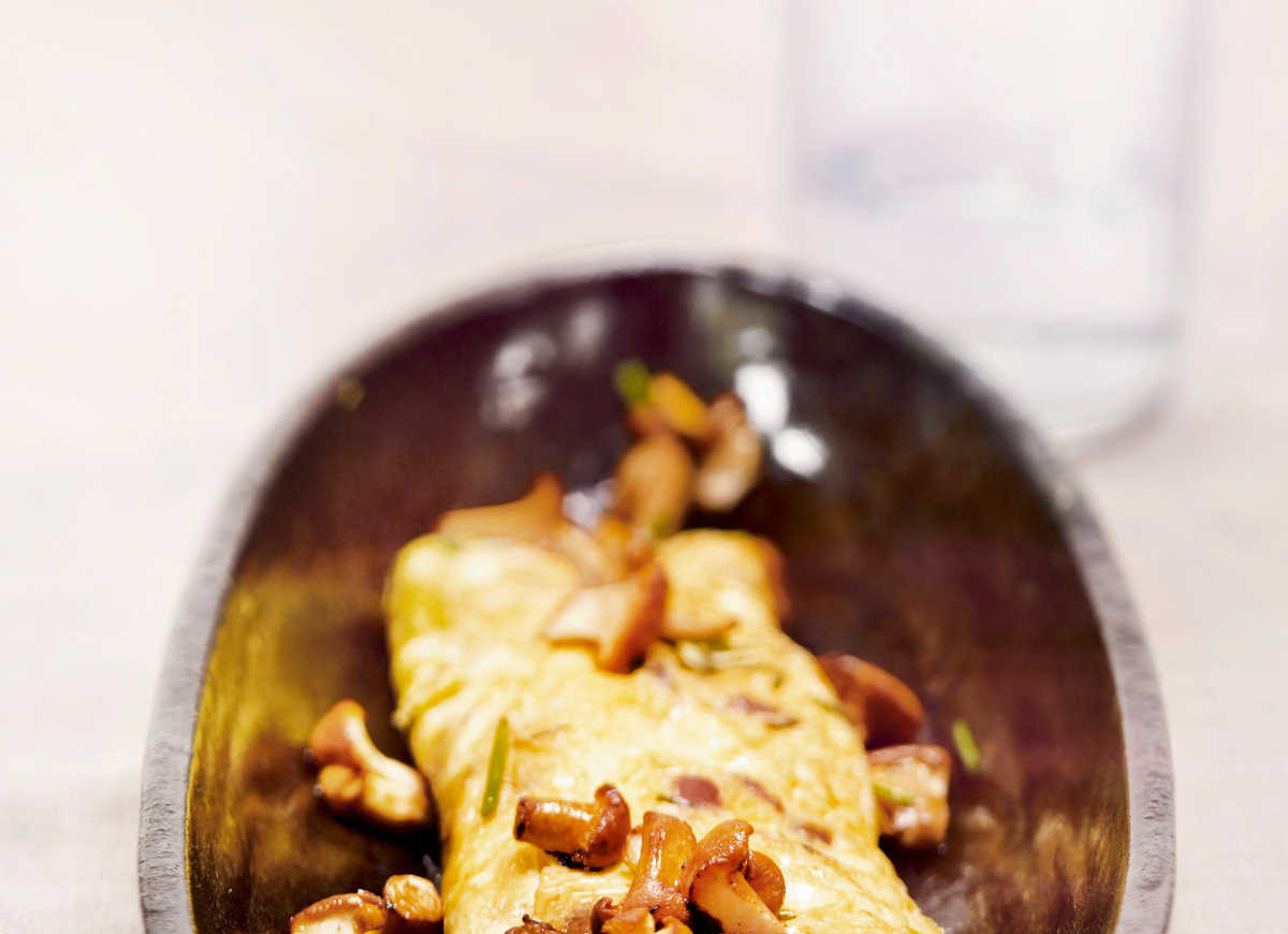 Naleśniki z kurkami