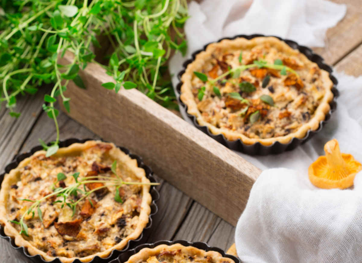 Tartaletki z kurkami