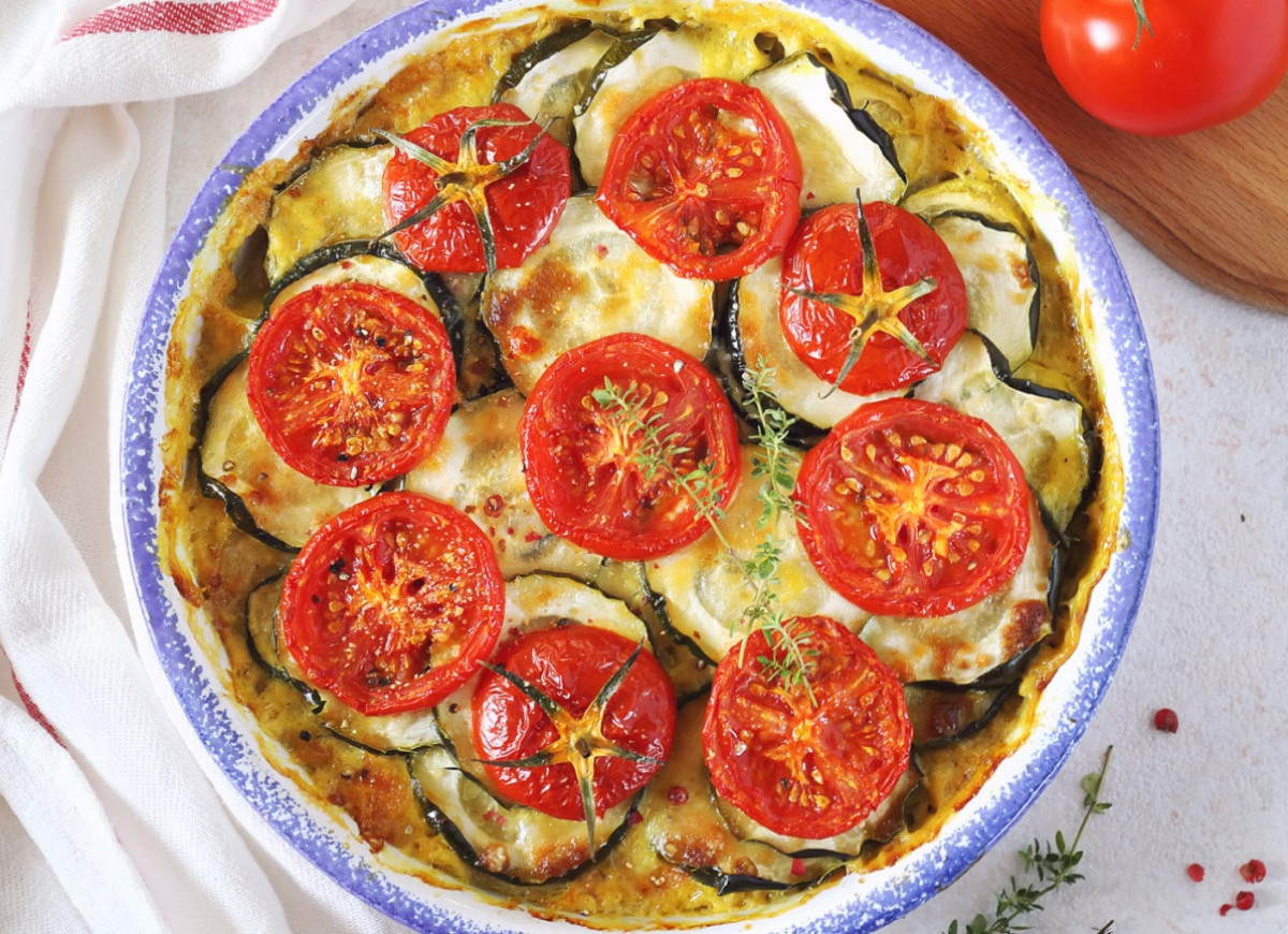 zapiekanka z cukinii