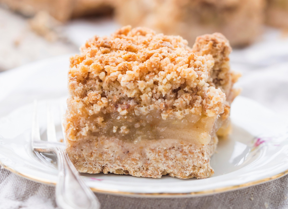 Jabłecznik na kruchym cieście