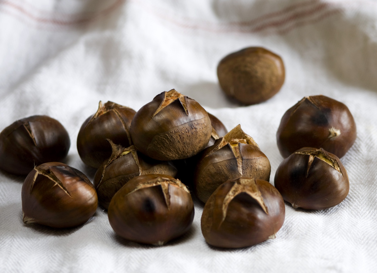 Pieczone kasztany
