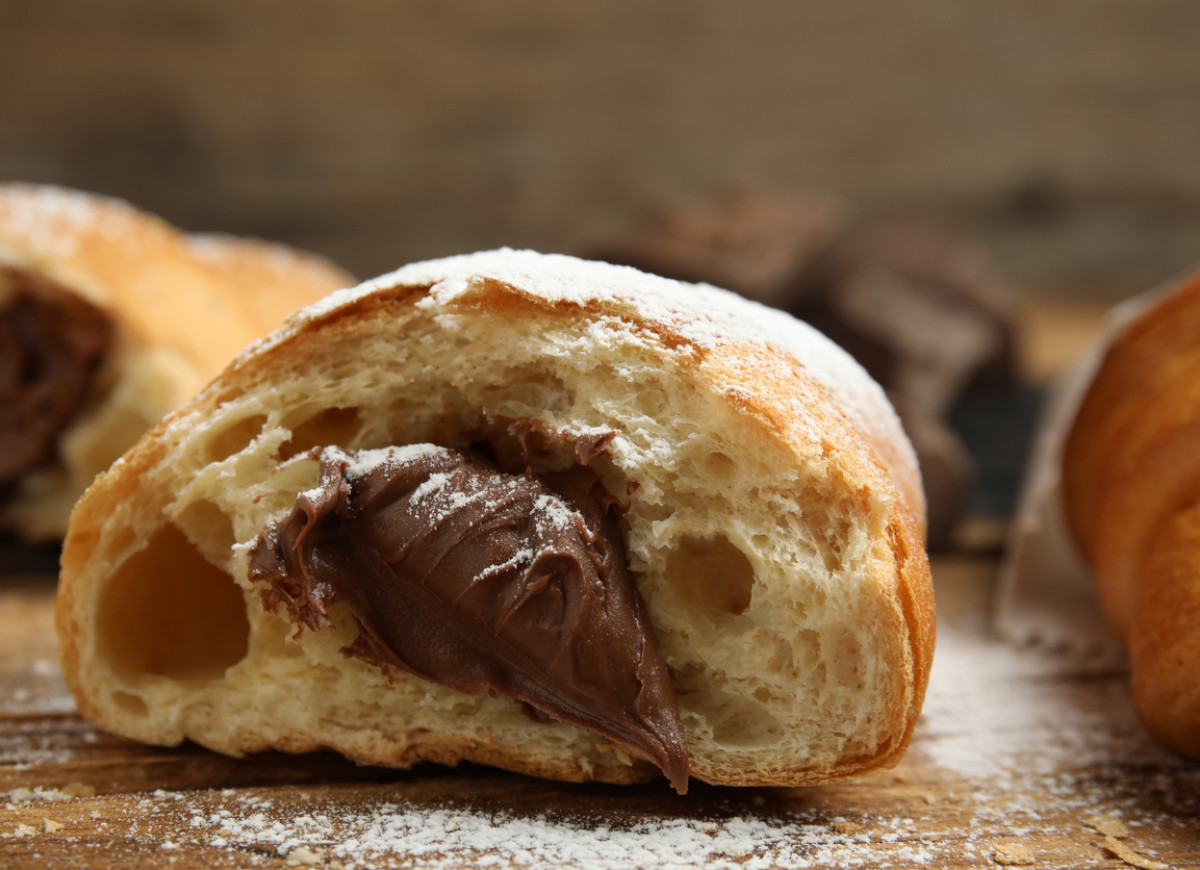 Rogalik z nutellą