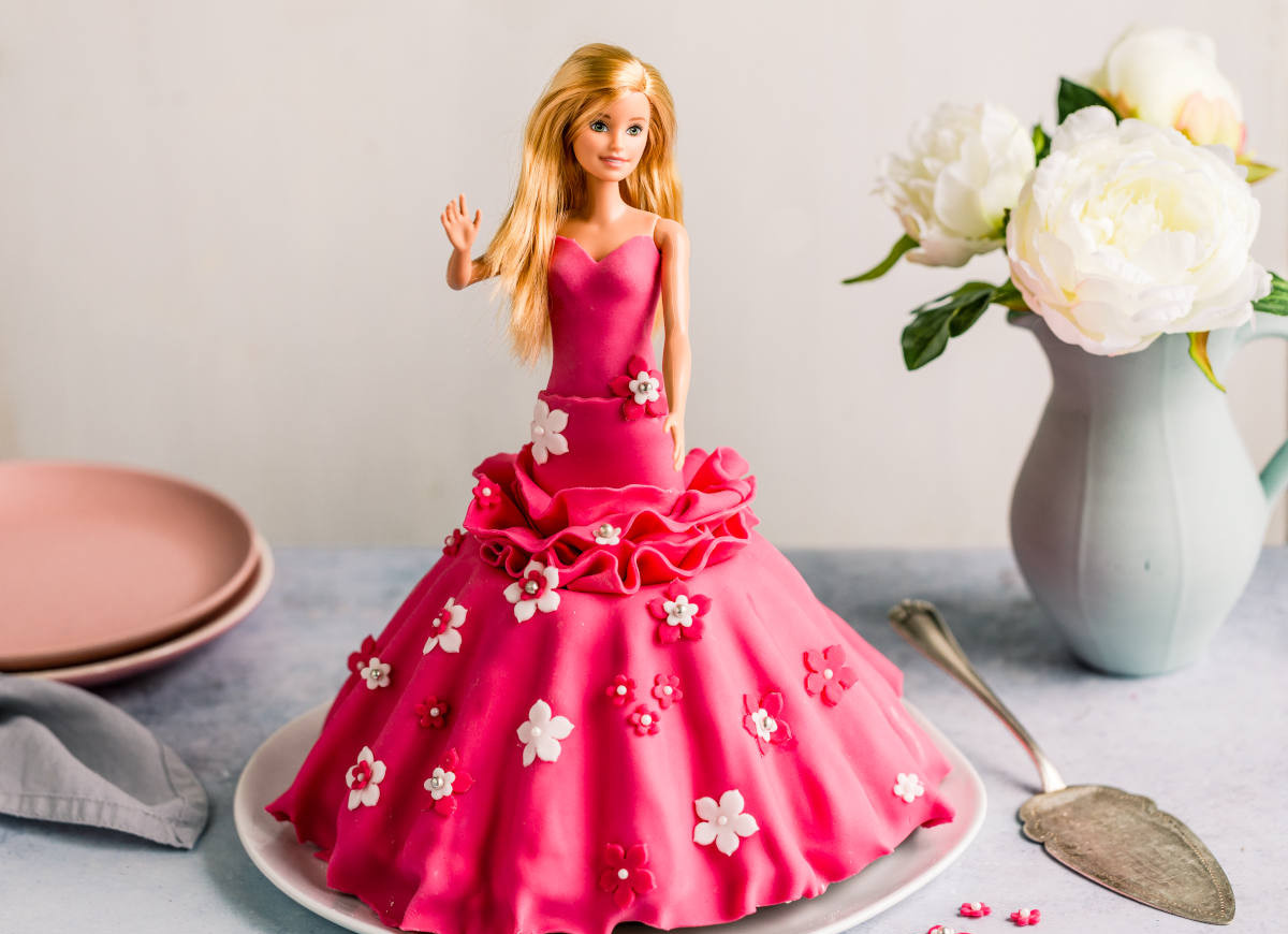 Tort barbie
