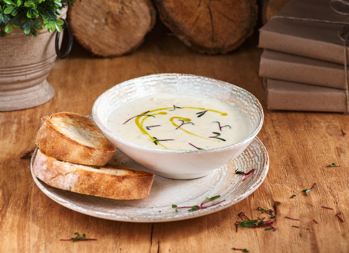 Zupa krem z czosnku