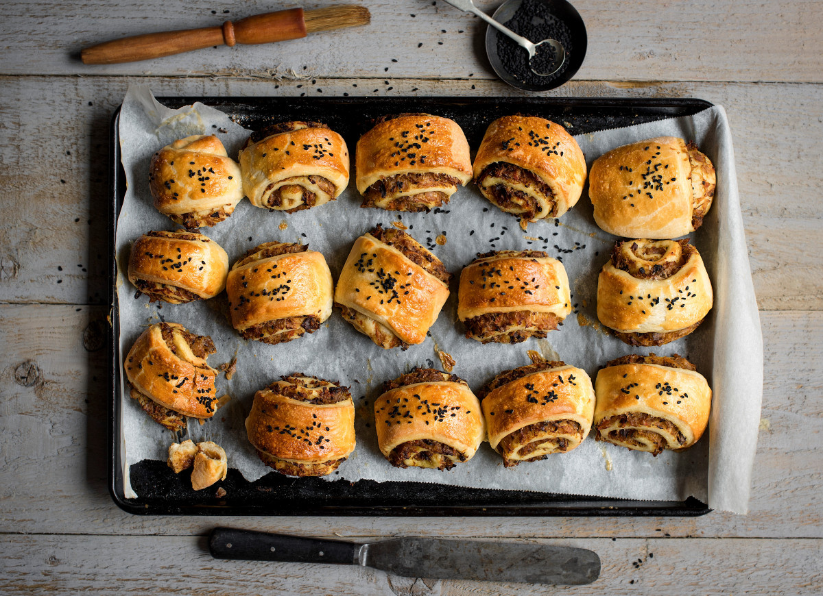 Paszteciki z pieczarkami