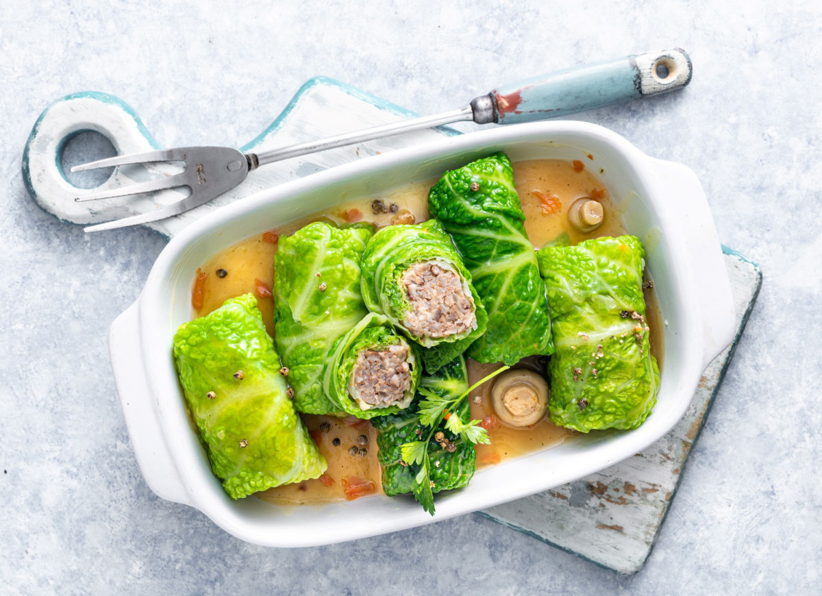 Gołąbki z kaszą gryczaną