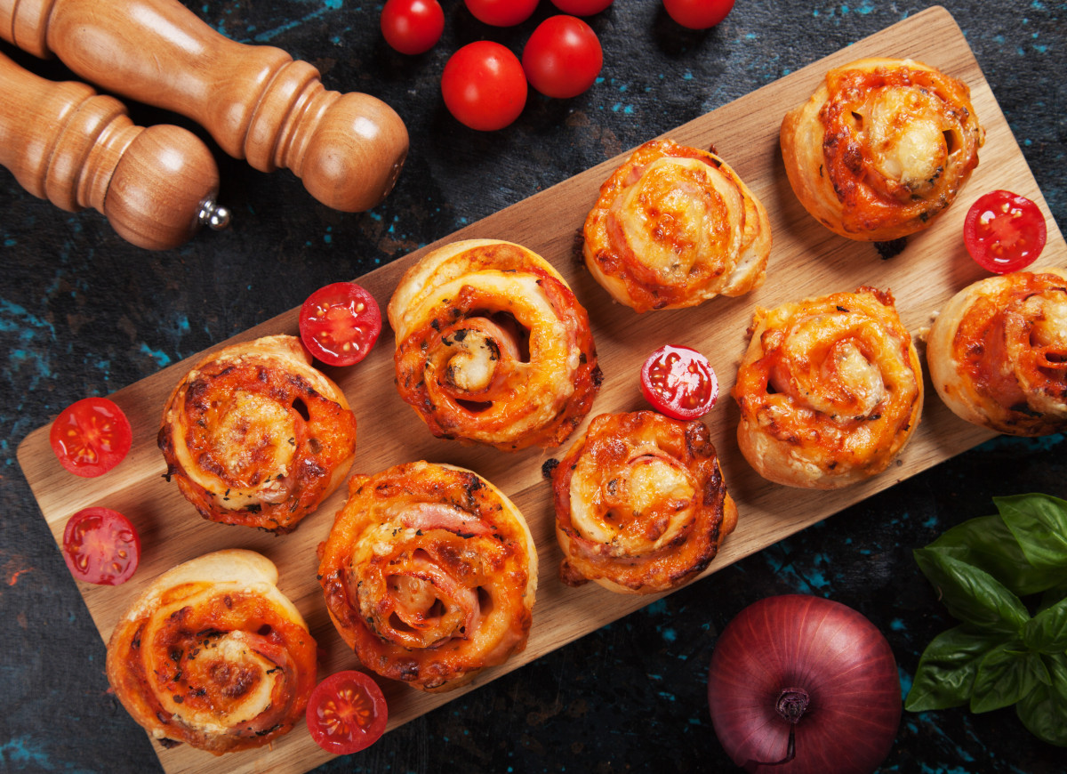 Ślimaczki z ciasta francuskiego