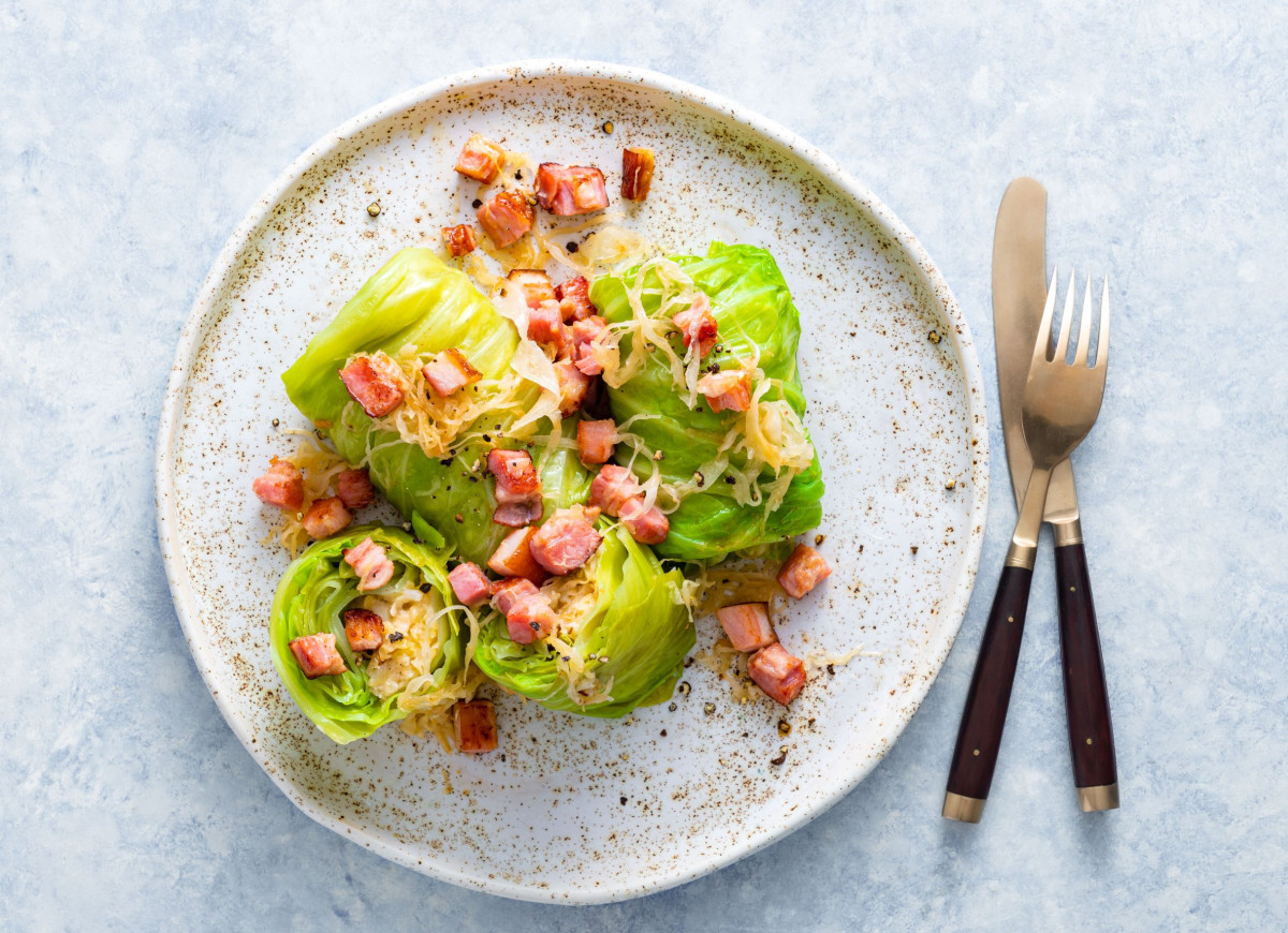 Gołąbki z ziemniakami