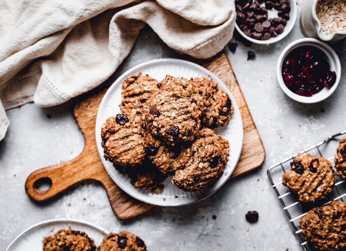 Ciasteczka owsiane fit