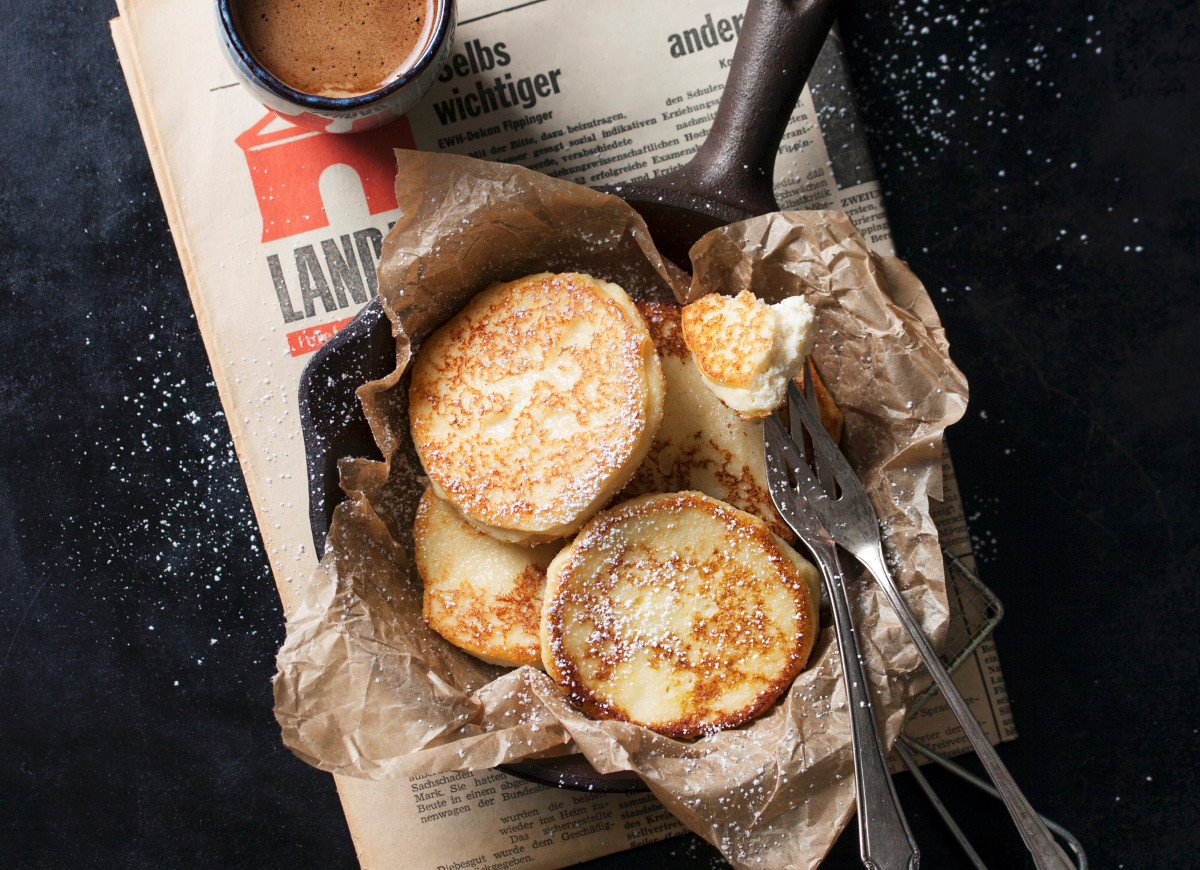 Placki z kaszy manny