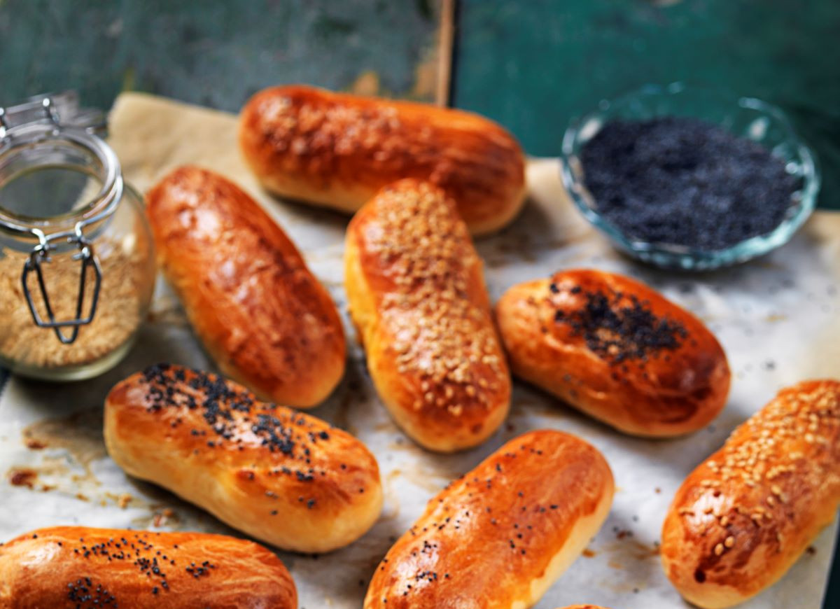 Bułki do hot dogów  –  przepis