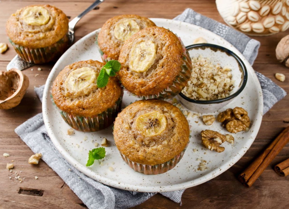 muffinki bananowe