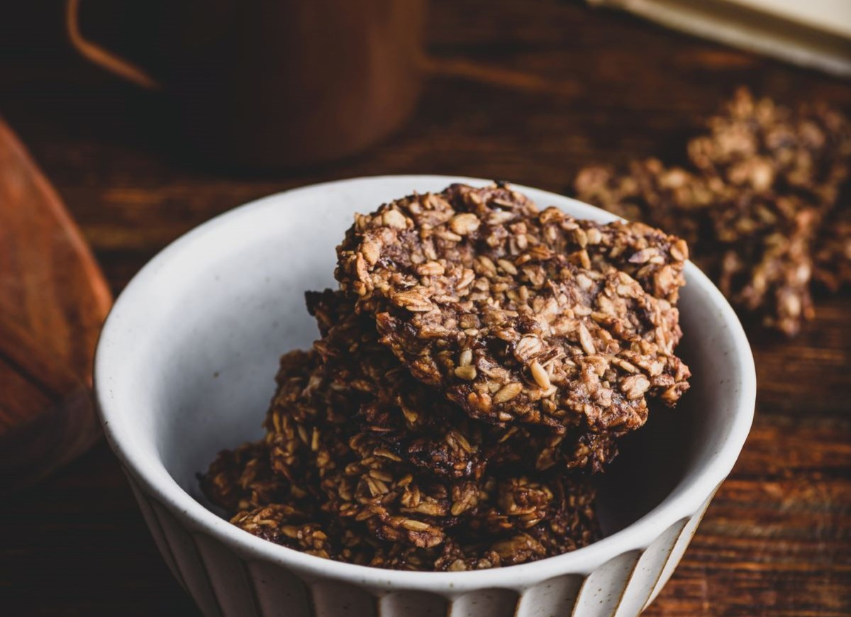 Owsiane ciastka czekoladowe