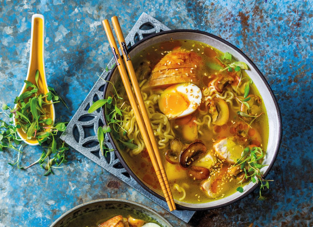 Ramen z kurczakiem